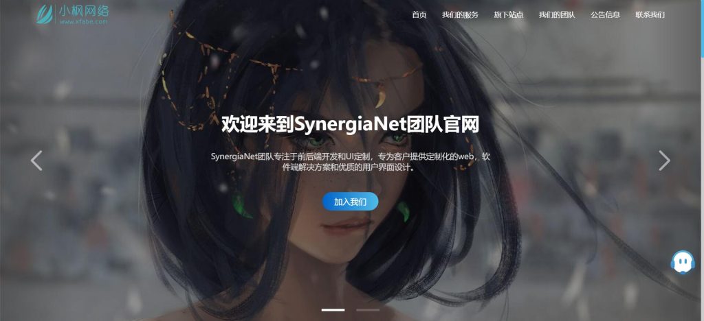 小枫网络SynergiaNet团队官网授权卡密 - 彬红茶博客